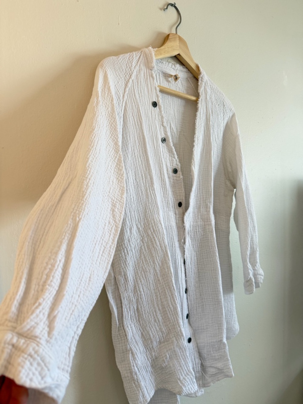 Coastal Textured Button-Front Shirt